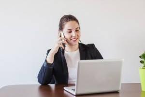 تلفن همراه در محل کار