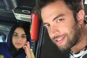 بنیامین بهادری و همسرش