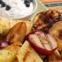 میوههای تابستانی گریل شده