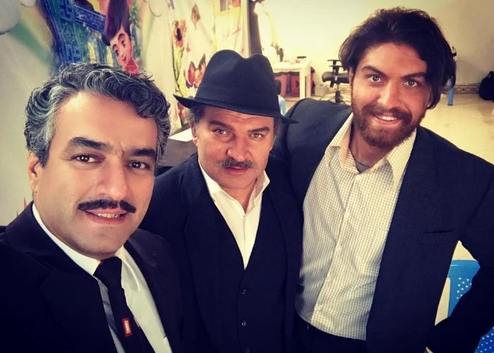 سام نوری در کنار امیرحسین فتحی و مهدی سلطانی سام نوری امیرحسین فتحی و مهدی سلطانی