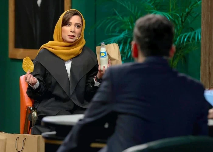 فرناز رهنما در برنامه اسکار مهران مدیری فرناز رهنما در اسکار