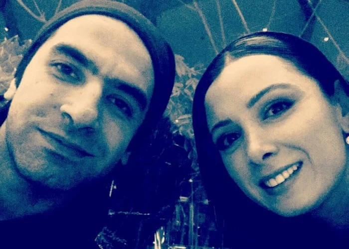 عکس فرناز رهنما و همسرش فرناز رهنما و همسرش