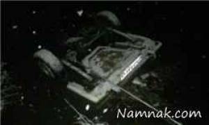 سقوط پیکان ، حادثه واژگونی خودرو