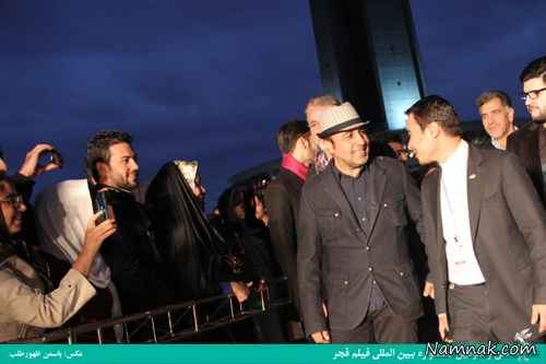 رضا عطاران در جشنواره فجر رضا عطاران در جشنواره فجر ، نیکی کریمی ، حامد بهداد