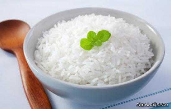 طرز تهیه ی برنج ساده