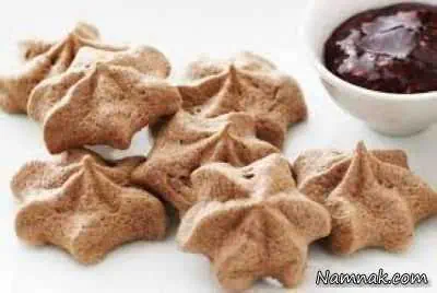 مرنگ موکا و شکلات طرز تهیه مرنگ موکا و شکلات