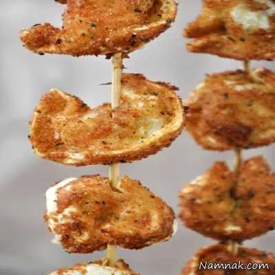 طرز تهیه دیپ سیخی راویولی دیپ سیخی راویولی