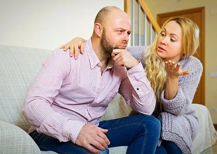 مردانی که قهر می کنند ناراحتی مردان