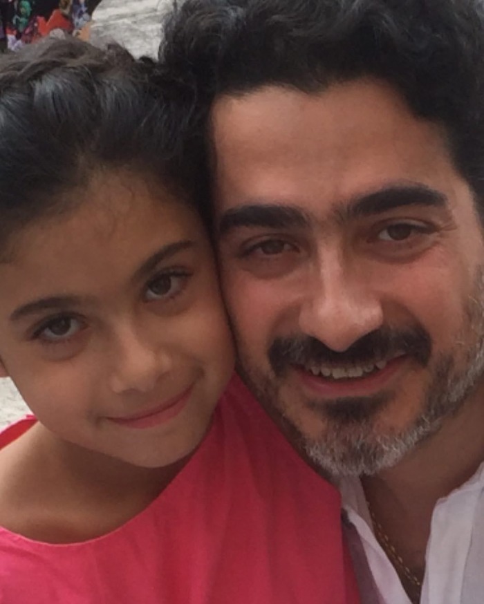 همایون شجریان و دخترش یاسمین همایون شجریان و دخترش