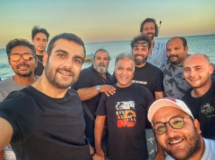 حامد کمیلی در پشت صحنه مرداب حامد کمیلی سریال مرداب