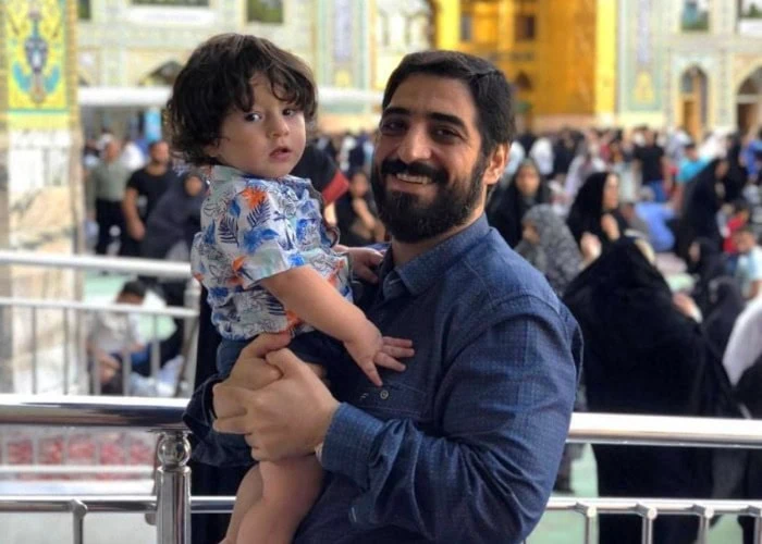 عکس سید مجید بنی فاطمه و پسرش سید مجید بنی فاطمه و پسرش