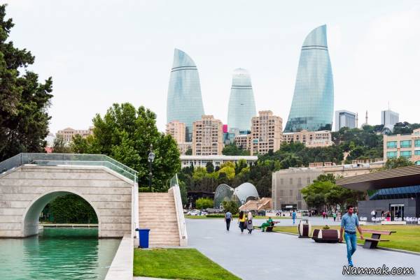 جاذبه های گردشگری باکو آذربایجان Baku azerbaijan