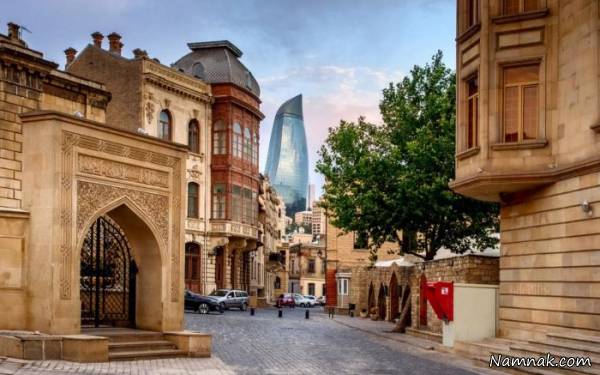 ساختمان های قدیمی باکو ساختمان قدیمی باکو
