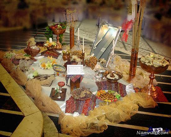تزیین سفره عقد