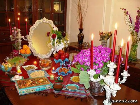 اصول و فلسفه چیدمان سفره هفت سین سفره هفت سین