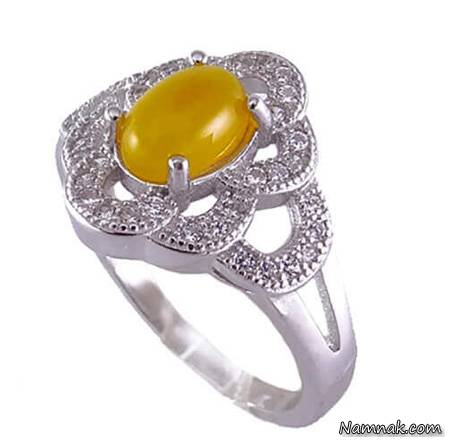 زیباترین مدلهای انگشتر شرف الشمس زنانه +تصاویر انگشتر شرف الشمس زنانه