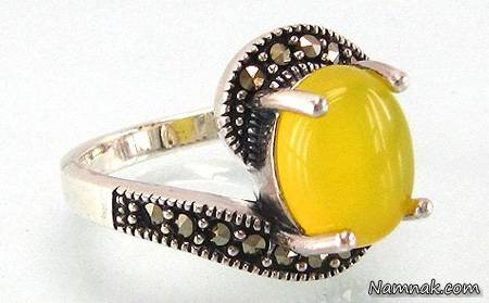 زیباترین مدلهای انگشتر شرف الشمس زنانه +تصاویر انگشتر شرف الشمس زنانه