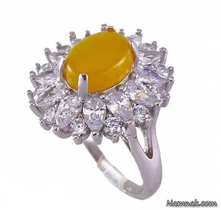 زیباترین مدلهای انگشتر شرف الشمس زنانه +تصاویر انگشتر شرف الشمس زنانه