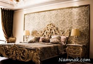 دکور بالای تخت ، تخت