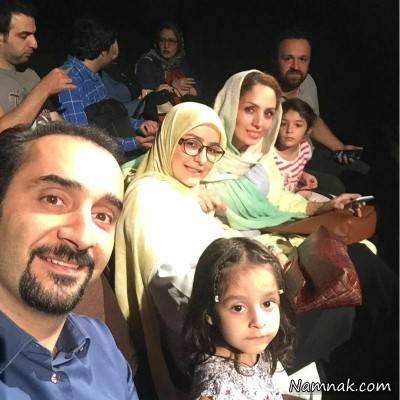 نیما کرمی و دخترش نیل نیما کرمی
