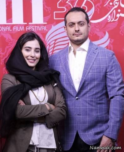  آناهیتا افشار و همسرش