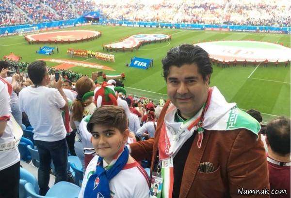 هنرمندانی که به جام جهانی روسیه رفتند + تصاویر