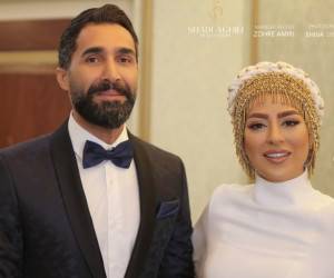 ازدواج هادی کاظمی و سمانه پاکدل + تبریک چهره ها