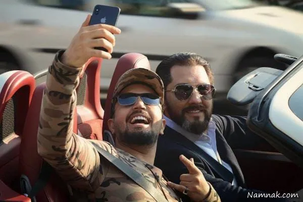 بهرام رادان و مهرداد صدیقیان بازیگران رقص روی شیشه بهرام رادان و مهرداد صدیقیان