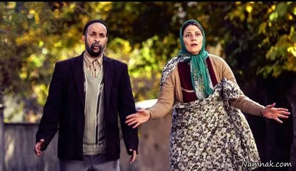 شبنم مقدمی و احمد مهرانفر در فیلم خجالت نکش شبنم مقدمی