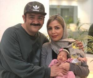 مهران غفوریان و دخترش