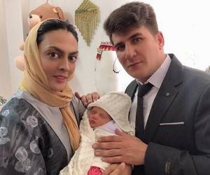 همسر و پسر شهربانو منصوریان
