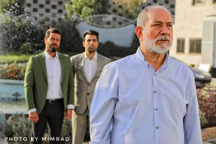 آتیلا پسیانی و پژمان بازغی در سلفی با دموکراسی آتیلا پسیانی