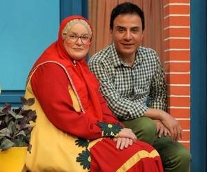 نعیمه نظام دوست و عمو پورنگ