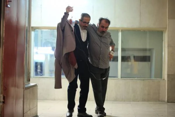 سیامک انصاری و جواد رضویان در سریال صفر بیست و یک سیامک انصاری و جواد رضویان