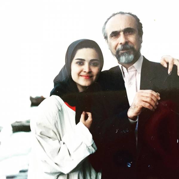 سعید امیرسلیمانی و دخترش