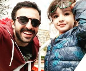 حسام محمودی فرید و دخترش