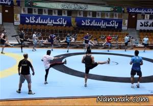 پرویز پرستویی ، اردوی تیم ملی کشتی فرنگی