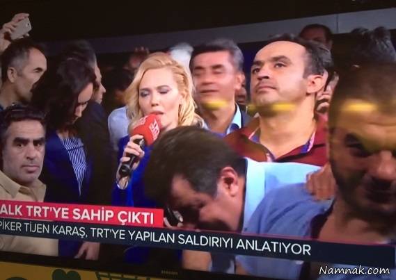 مجری اعلام کننده کودتای ترکیه