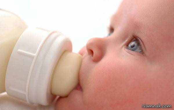 تغذیه نوزاد باشیر مادر و شیرخشک