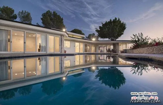 دکوراسیون شیک و مجلل خانه الویس پریسلی + تصاویر خانه الویس پریسلی