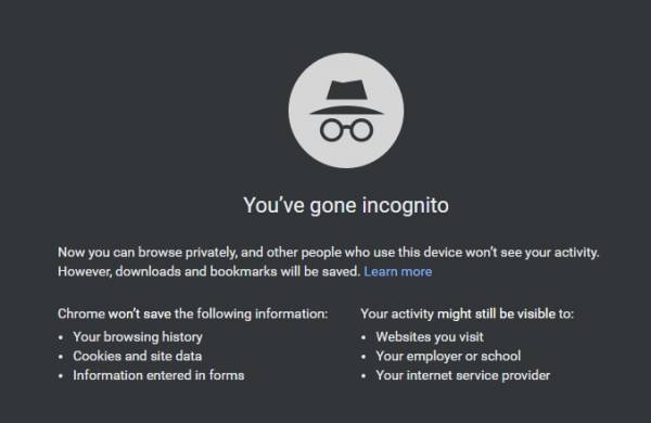 incognito|خطای 500 internal server