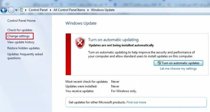 غیرفعال کردن آپدیت اتوماتیک ویندوز آپدیت اتوماتیک ویندوز
