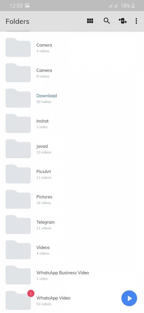 معرفی قابلیت های برنامه mx player mx player