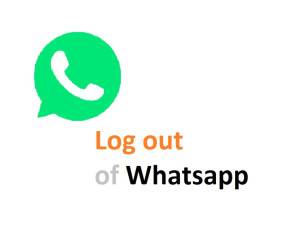 آموزش نحوه خروج از واتساپ