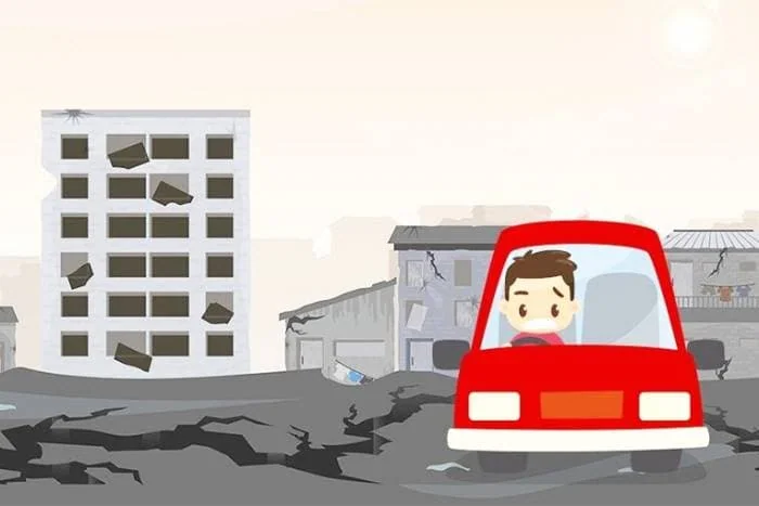 هنگام زلزله باید چیکار کنیم؟ زلزله
