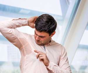 عرق كردن زير بغل ، عرق زیر بغل