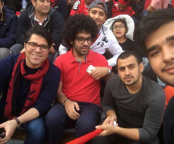 حامد همایون در ورزشگاه آزادی 