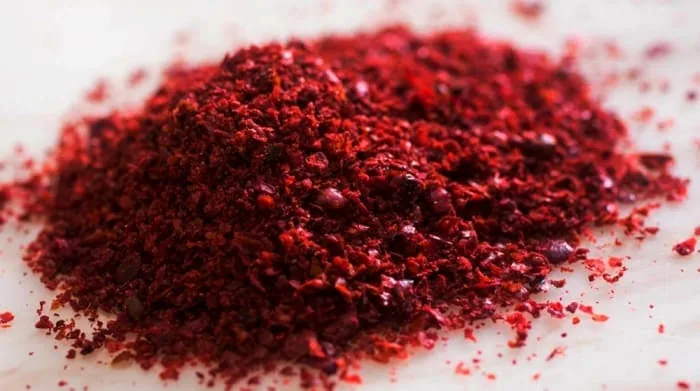 ارزش غذایی سماق پودر سماق