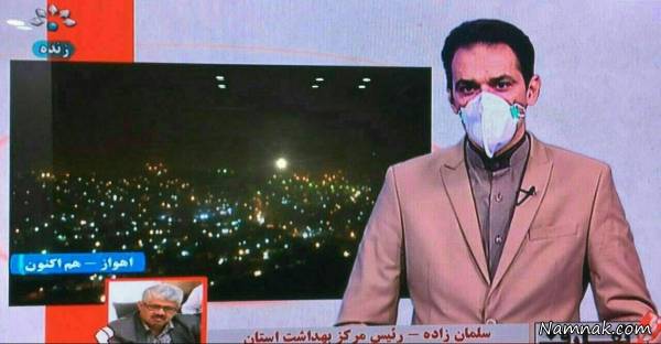 گوینده اخبار خوزستان