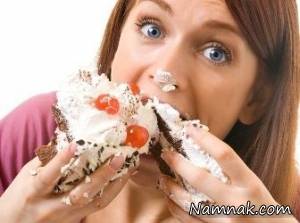 خوردن شیرینی ، رژیم غذایی سالم